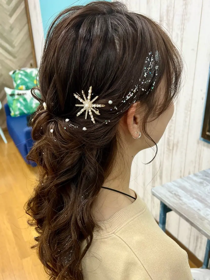 ヘアアレンジ 結婚式・ブライダル 加藤 圭悟のヘアスタイル