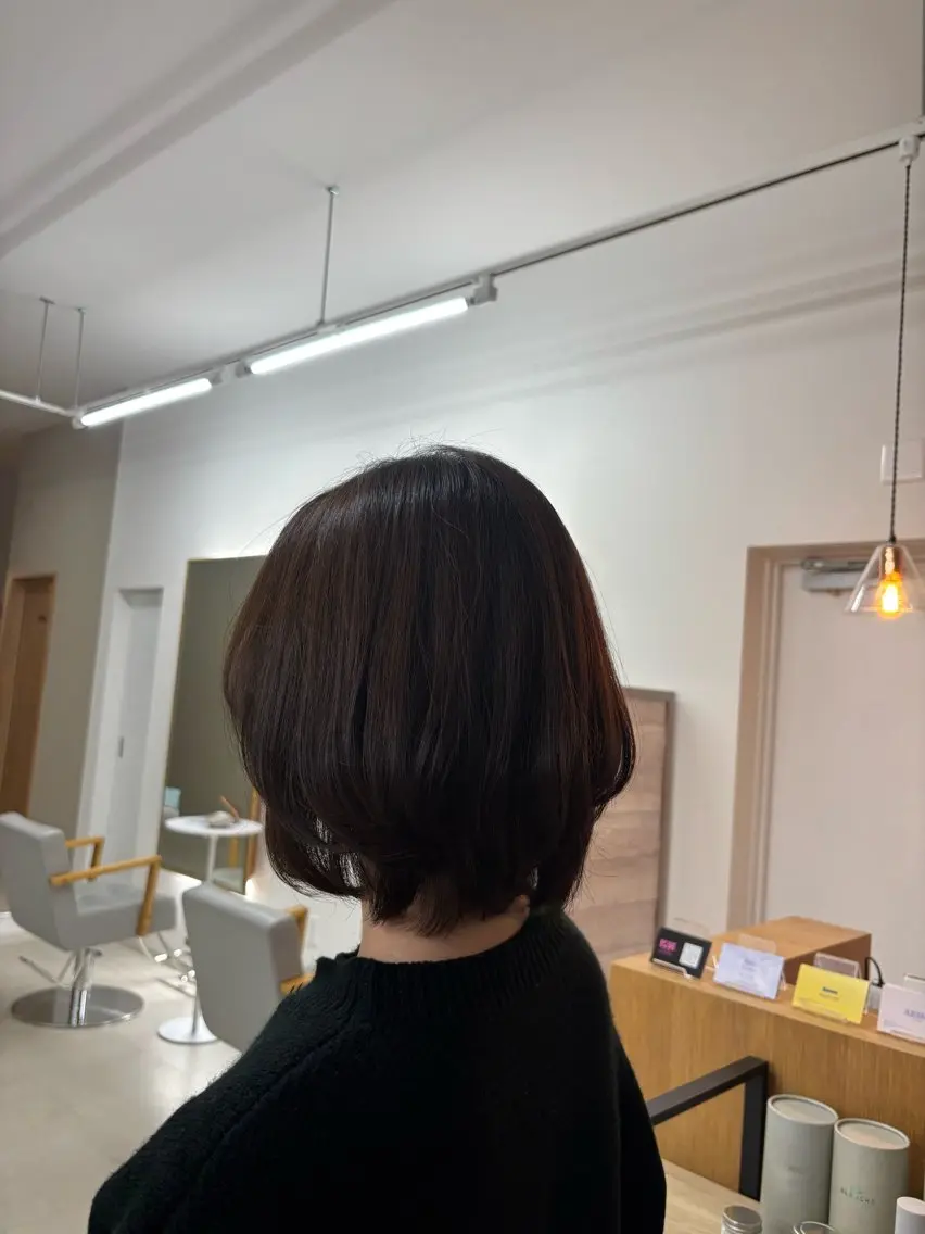 ミディアム ボブレイヤー ボブ レイヤーカット mm‪ ♡ yukaのヘアスタイル