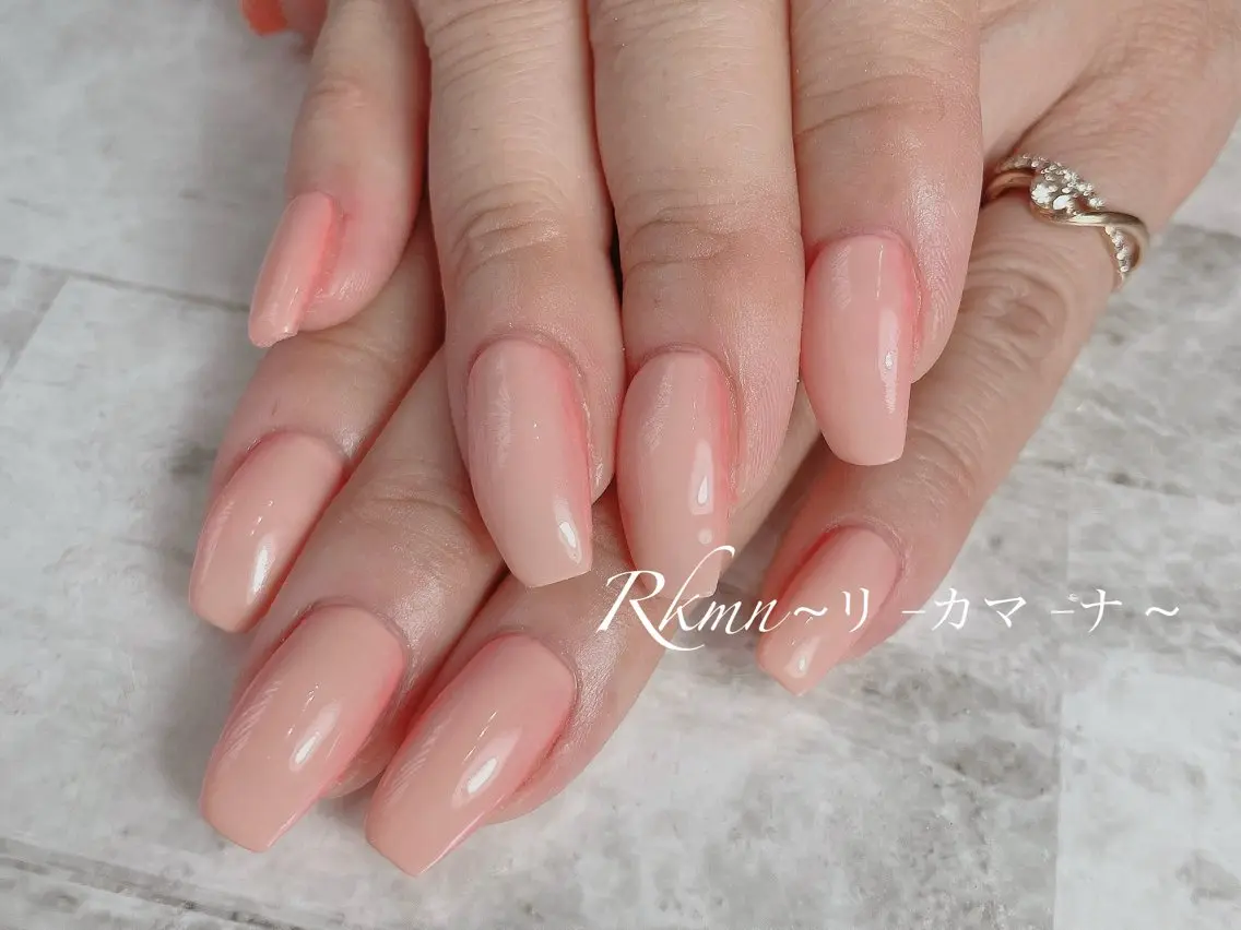 ネイル アートネイル グラデーション 春ネイル ハンドネイル フットネイル ハンドケア Rkmn ~リ-カマ-ナ~のネイルデザイン