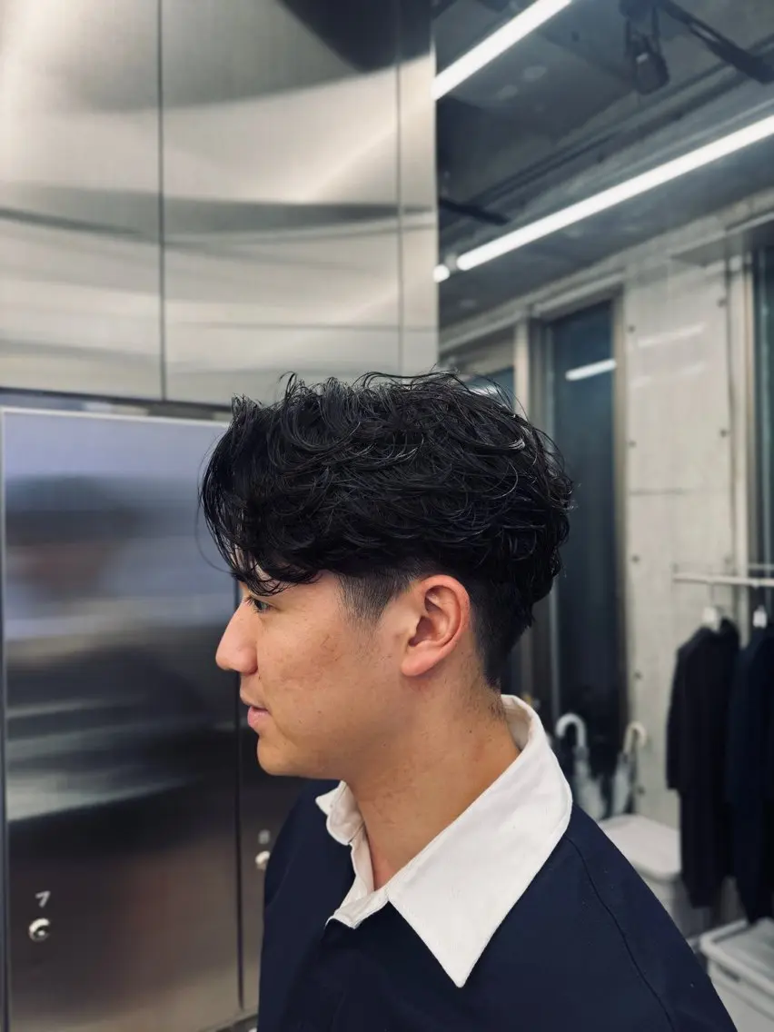 メンズ カット 小川 廉太朗のヘアスタイル