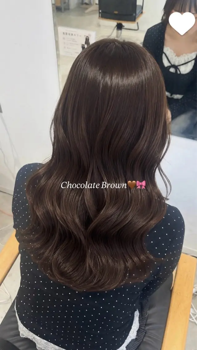 セミロング カラー カット ヘアカラー Hana 🩰のヘアスタイル