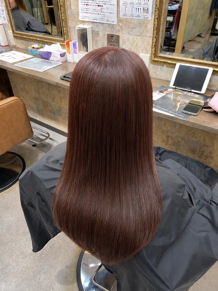 ロング カラー 和久井 琉空のヘアスタイル