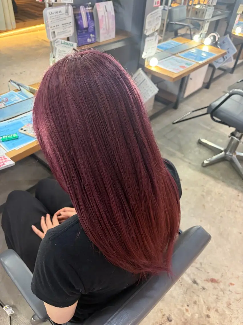 カラー ラベンダーカラー ラベンダーピンク ピンクカラー 【ブリーチモデル募集 】高橋航大のヘアスタイル