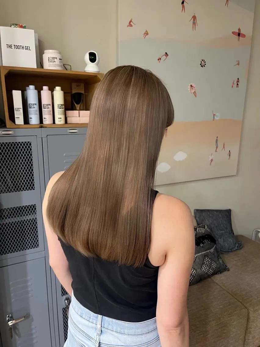 ロング ヘアカラー トリートメント 長沢 結菜🎀のヘアスタイル