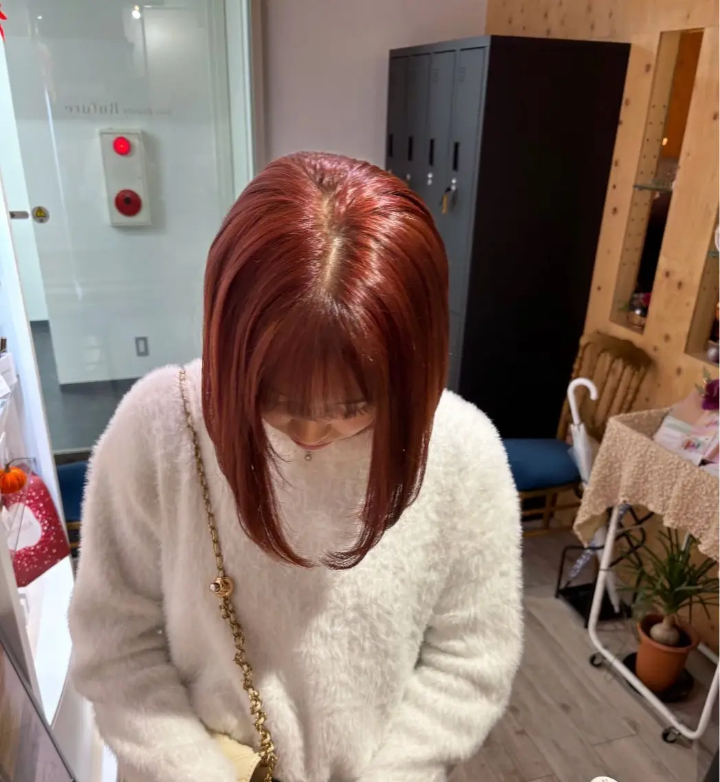髪質改善N.ルフレカラー➕髪質改善トリートメント✨️✨️の写真