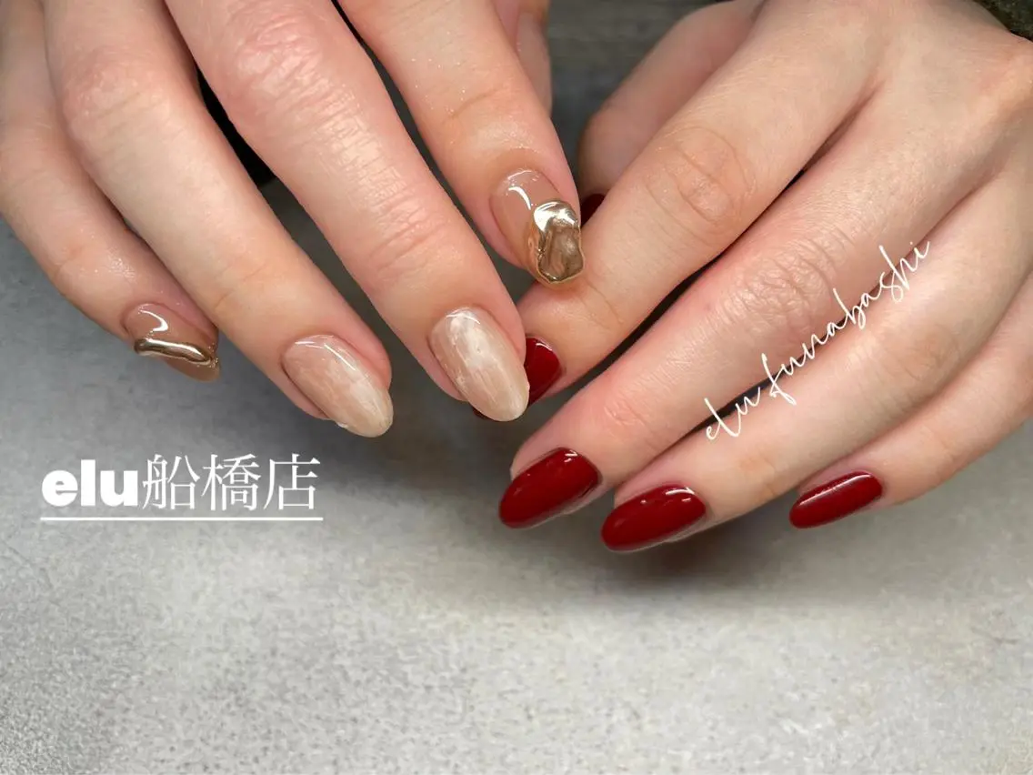 ネイル elu :nail&eyeのネイルデザイン