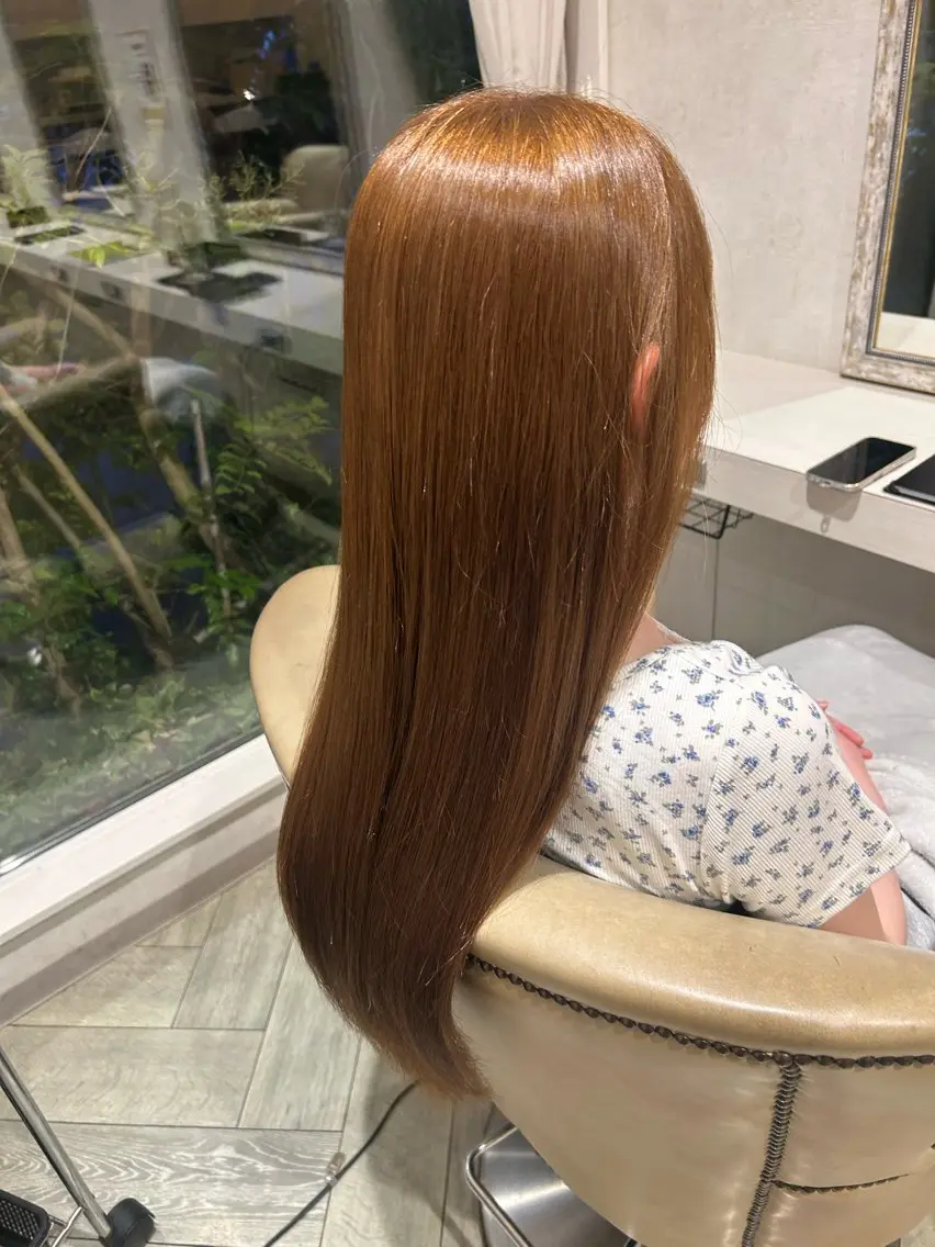 🔅 ブリーチなしダブルカラー＋保湿トリートメント🔅の写真