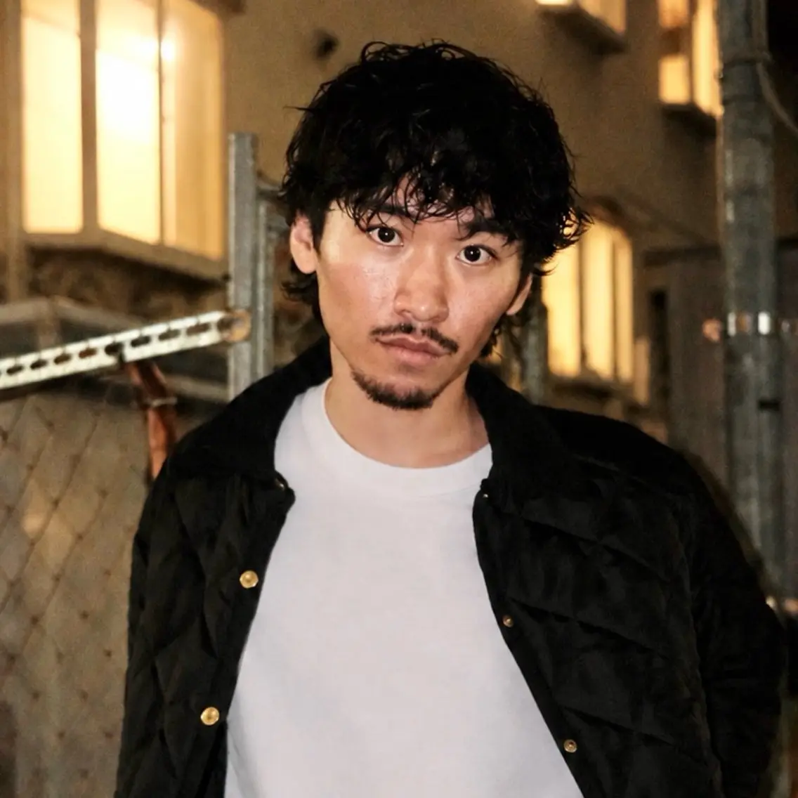 パーマ メンズ カット パーマ 濱口 ジュニオルのヘアスタイル