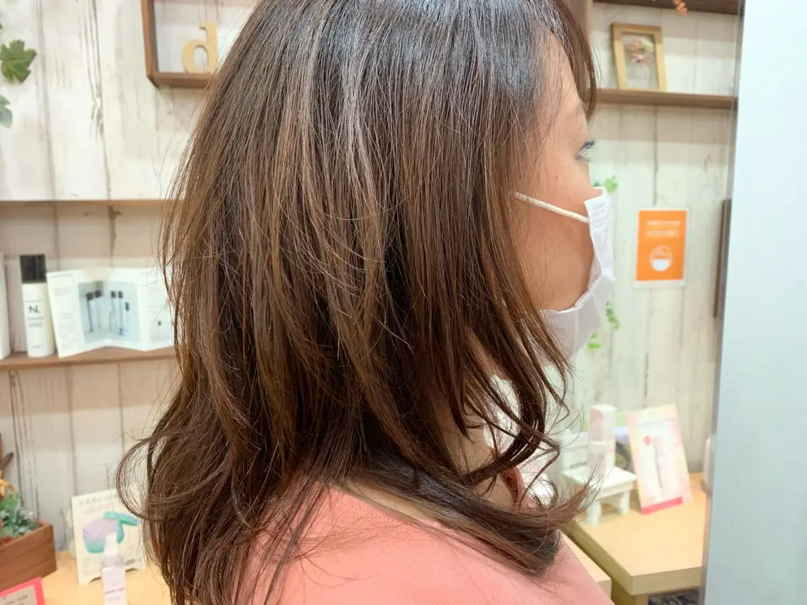 セミロング ✨吉祥寺Niche✨ 平山薫のヘアスタイル