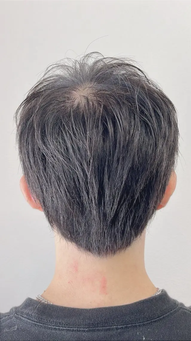 ミディアム ヘアアレンジ メンズ カット 千佳 CHIKAのヘアスタイル