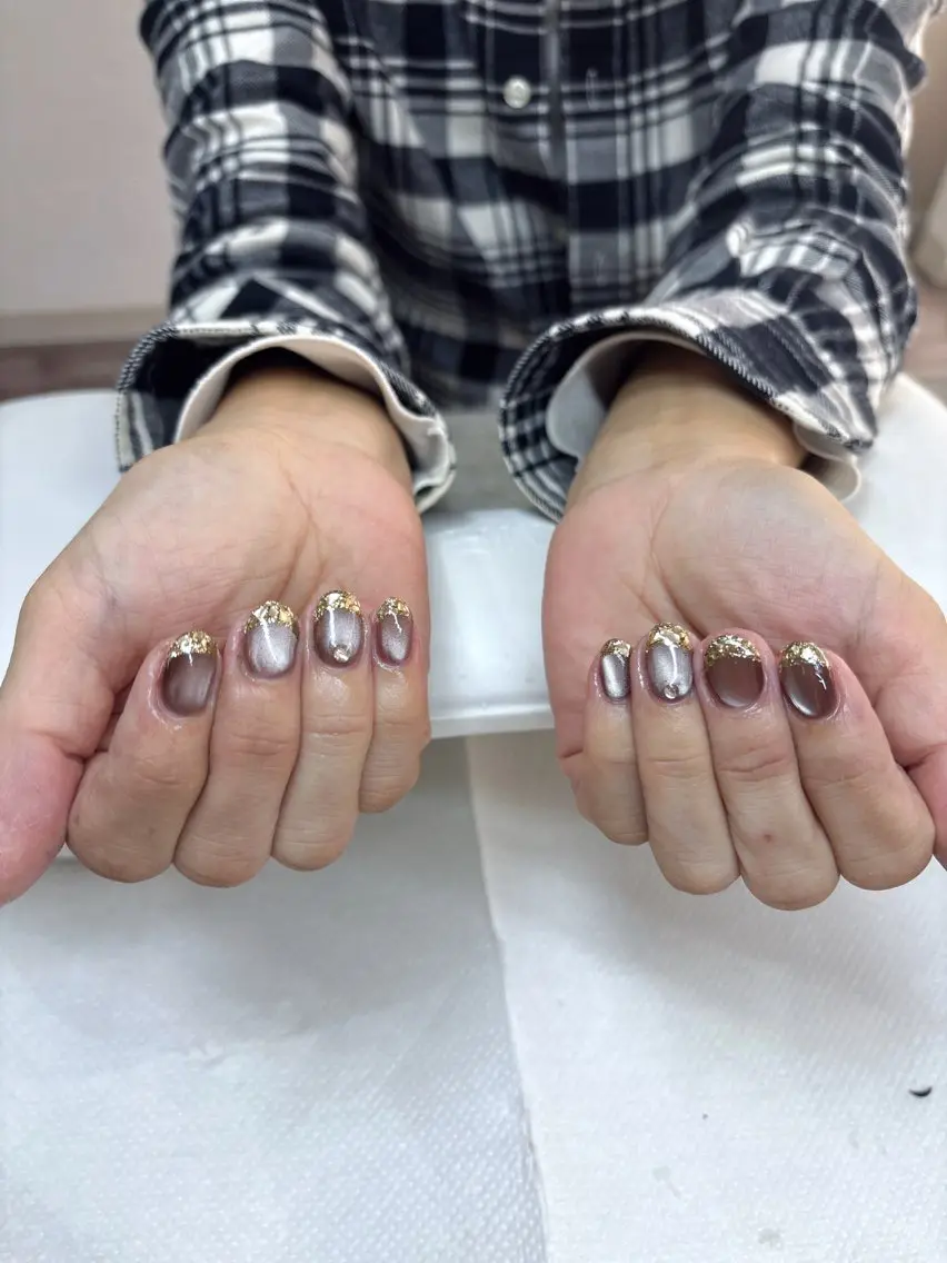 ネイル マグネットネイル ハンドネイル Rei / U.NI nailのネイルデザイン