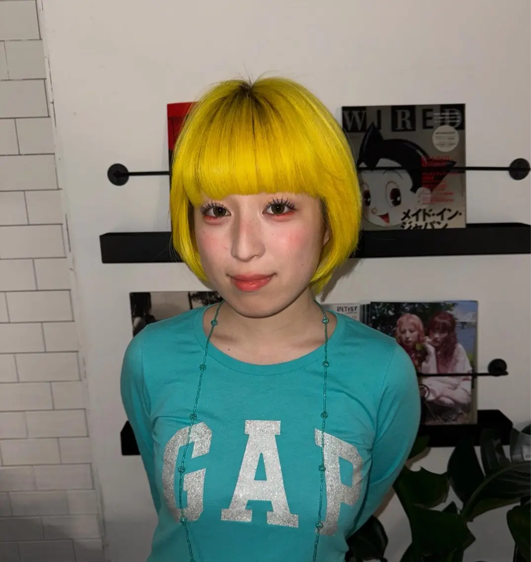カラー 原宿デザインカラー★ チェウォンのヘアスタイル