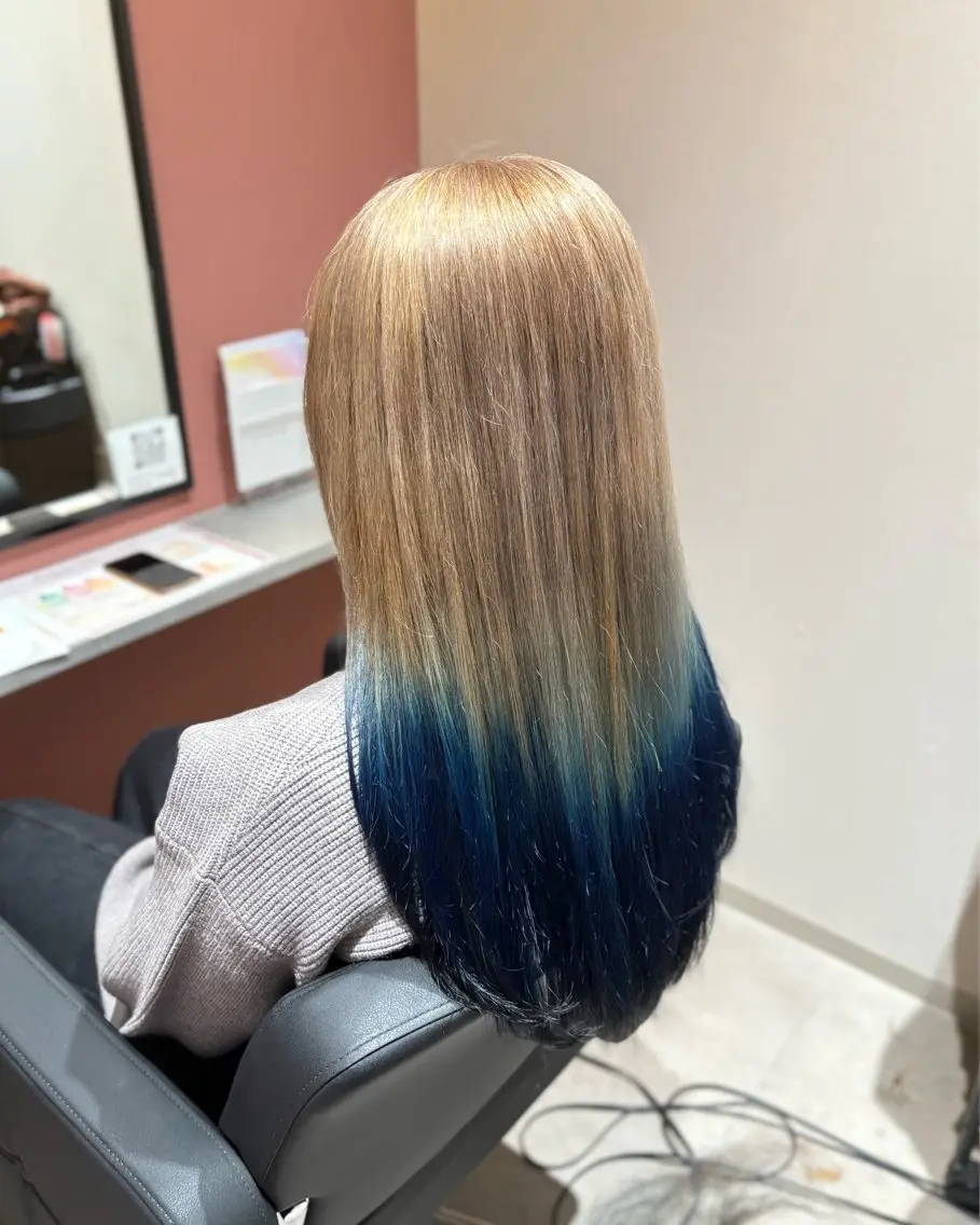 カラー ブリーチ・カットモデ ル募集中🫧高口小春のヘアスタイル