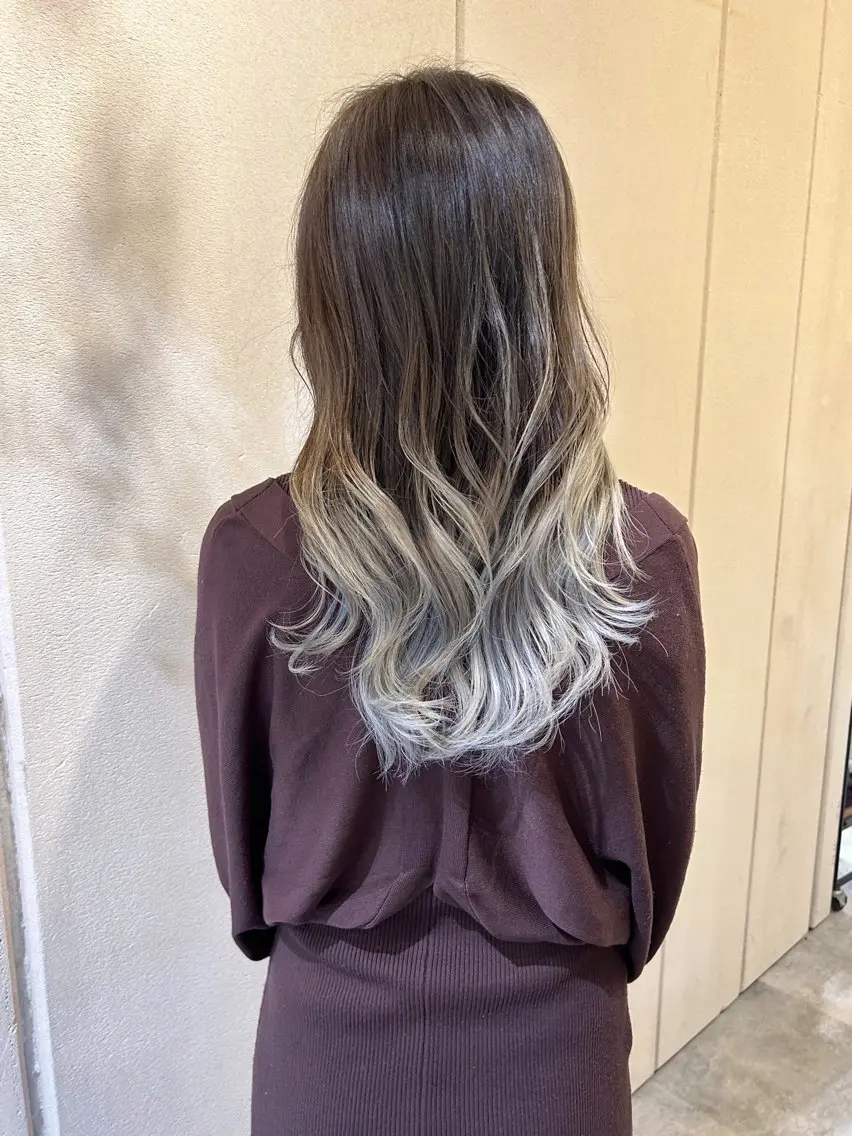 ロング カット ヘアカラー トリートメント topstylist 満足度⭐️堀川星哉のヘアスタイル