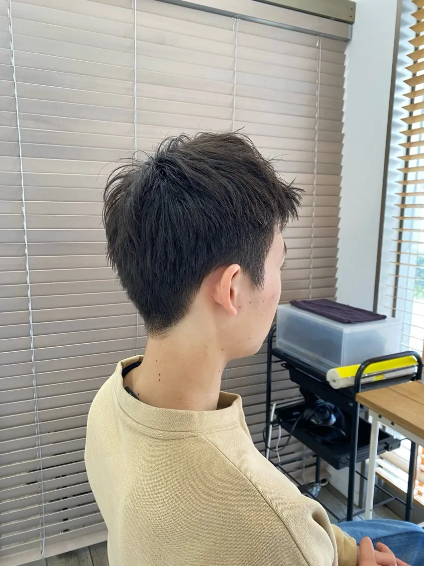 ショート メンズ カット トリートメント THETAふじみ野 野宮のヘアスタイル
