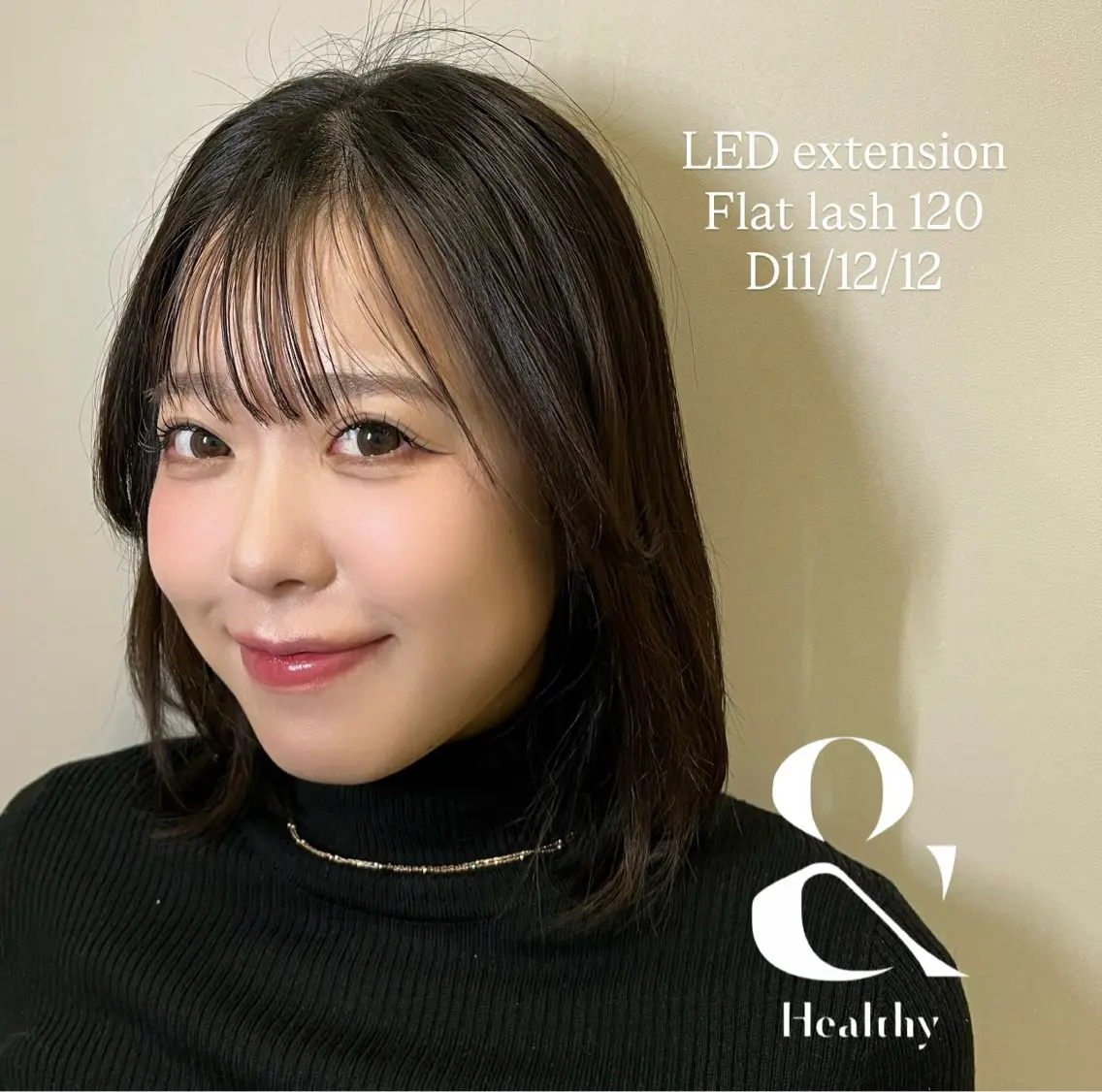 🌿& healthy(アンドヘルシー)エクステ120本×パーマ(所要時間約150分)の写真