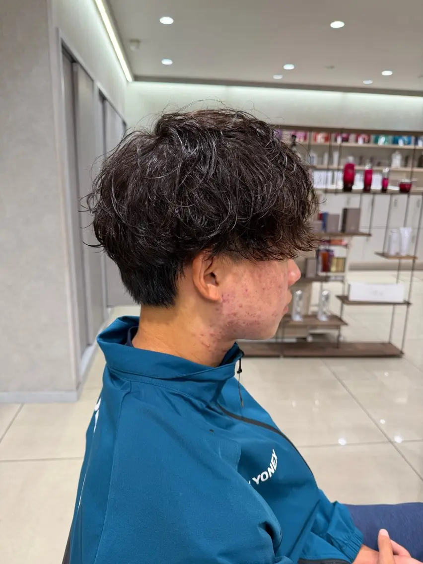 パーマ メンズ メンズパーマ カット パーマ 縮毛矯正 【メンズモデル募集】 /たいせいのヘアスタイル