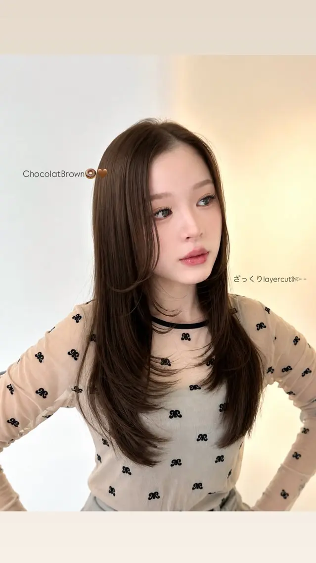 セミロング ヘアアレンジ 松永 夏弥のヘアスタイル