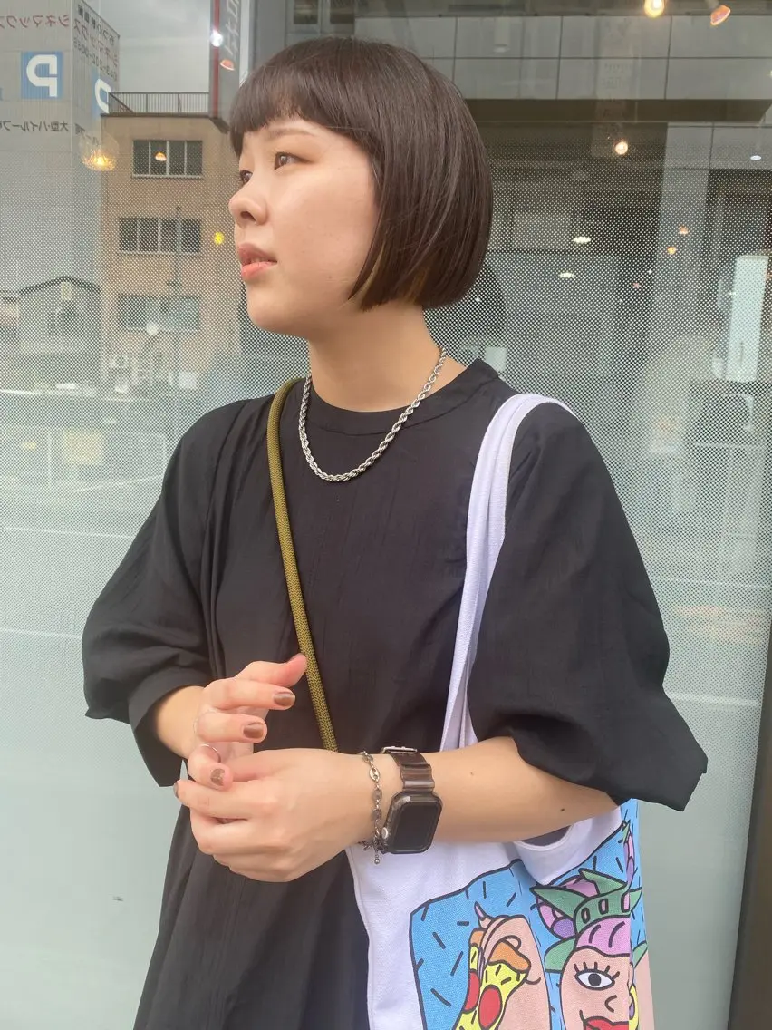 ショート カット ヘアカラー maeda yumiのヘアスタイル