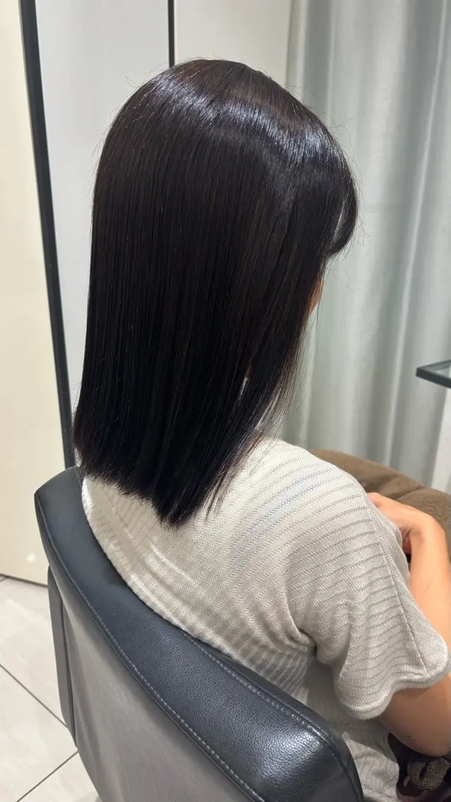 『女性限定』カット+白髪染めカラー(リタッチ)の写真