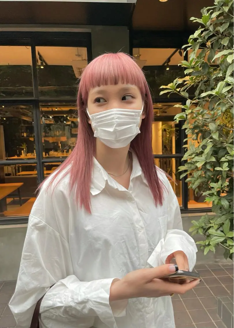 🍃前髪カット🍃【スタイリング込み】🧡お気軽にお越しください🧡の写真