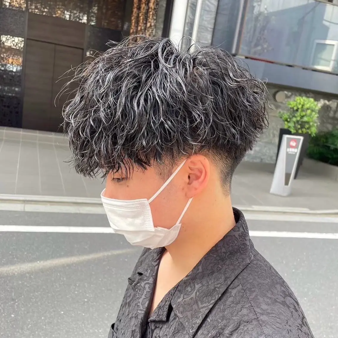 パーマ メンズ特化/ツイスパ /波巻き/大塩恭平のヘアスタイル
