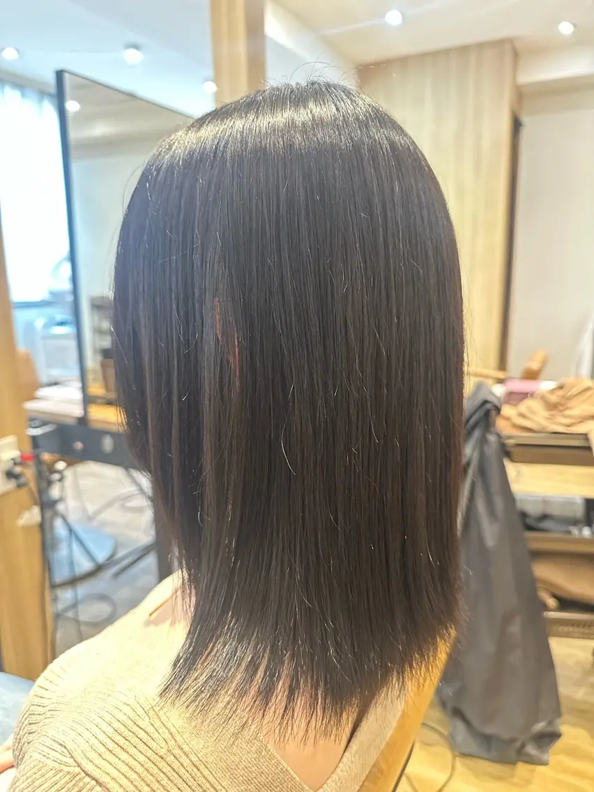 ミディアム カラー パーマ カット ヘアカラー 縮毛矯正 トリートメント ✨✂️Nori ✂️✨のヘアスタイル