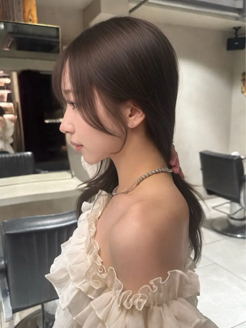 ロング NEWTON 🌟カットモデル募集のヘアスタイル