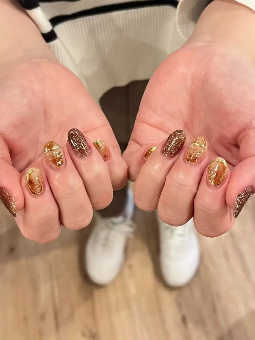 ネイル ハンドネイル Bianca 今池　Yamazoeのネイルデザイン