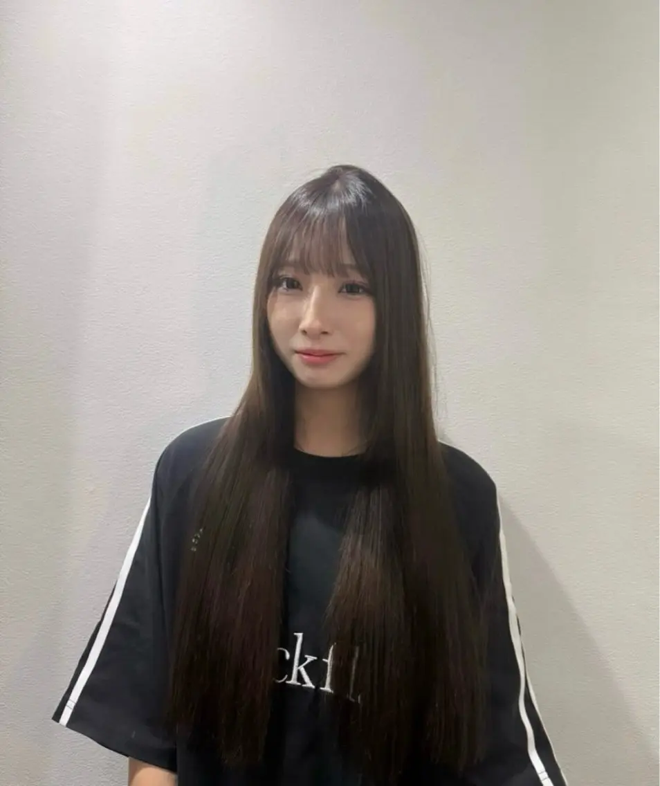 カラー ブリーチ 望月 憂嘉のヘアスタイル