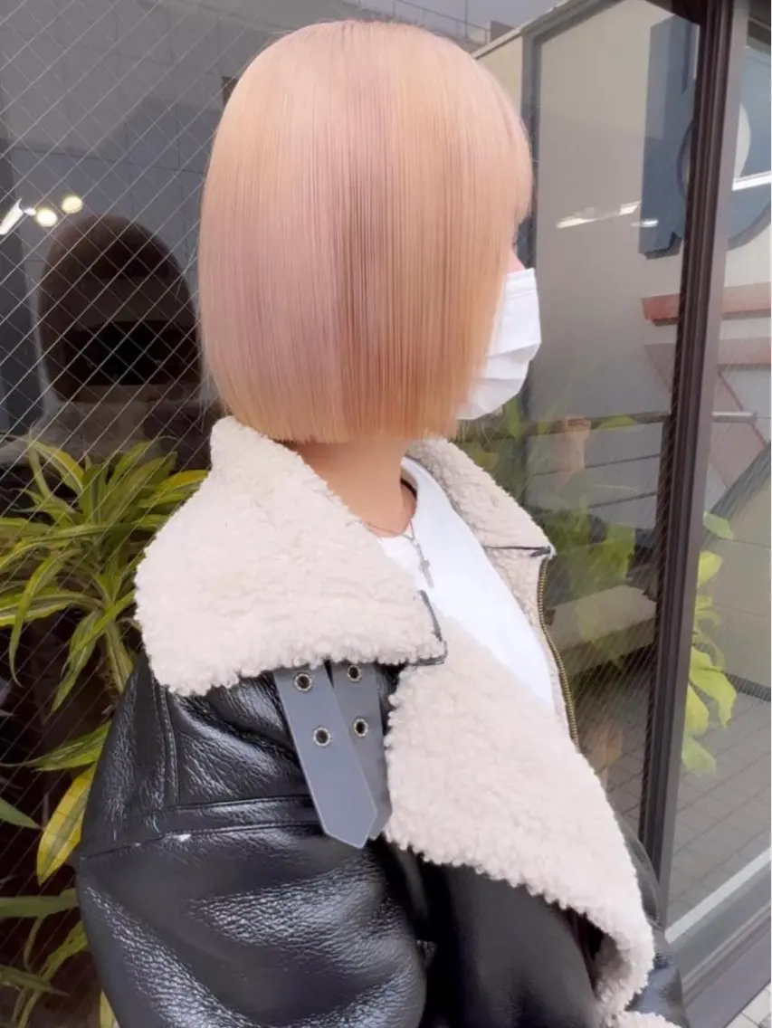 ショート ⭐️心斎橋カラーモデ ル⭐️SOUのヘアスタイル