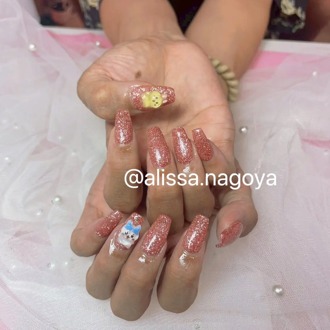 ネイル ハンドネイル Jr.ネイリスト🤍 【Alissa】新栄のネイルデザイン