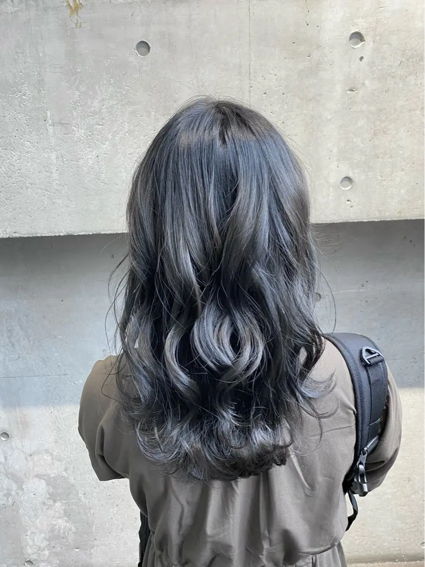 セミロング カラー カット ヘアカラー トリートメント 前山拓巳 /マンツーマンサロンのヘアスタイル