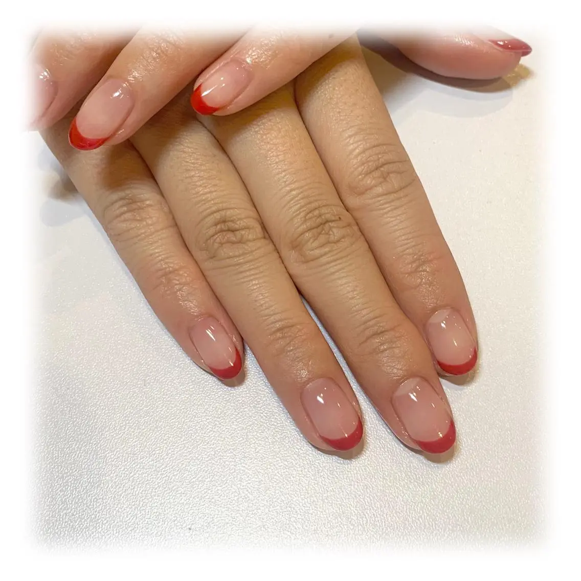 ネイル フレンチネイル ハンドネイル ui nailのネイルデザイン
