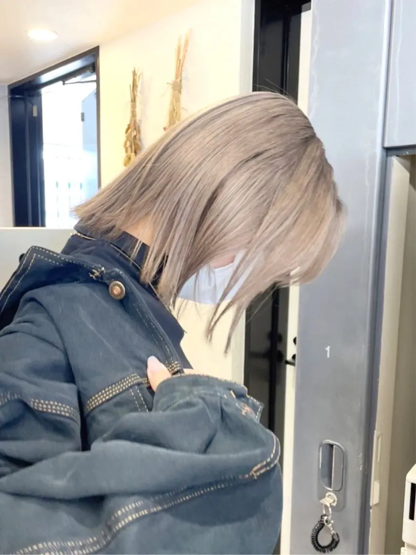 ミディアム ヘアカラー トリートメント ｉｌｉ 大阪のヘアスタイル