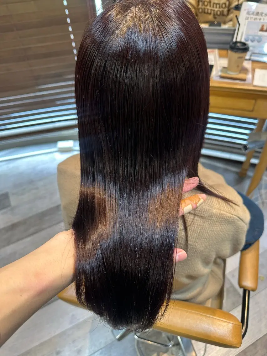 ロング カラー 和田 直也のヘアスタイル
