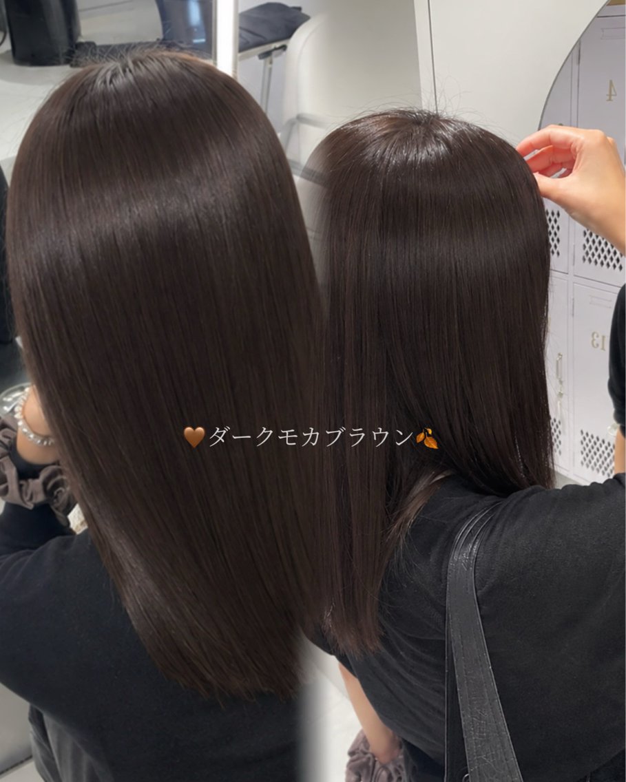 ミディアム ヘアカラー 🌺ちほ🌺新宿 🌺モデル募集中のヘアスタイル