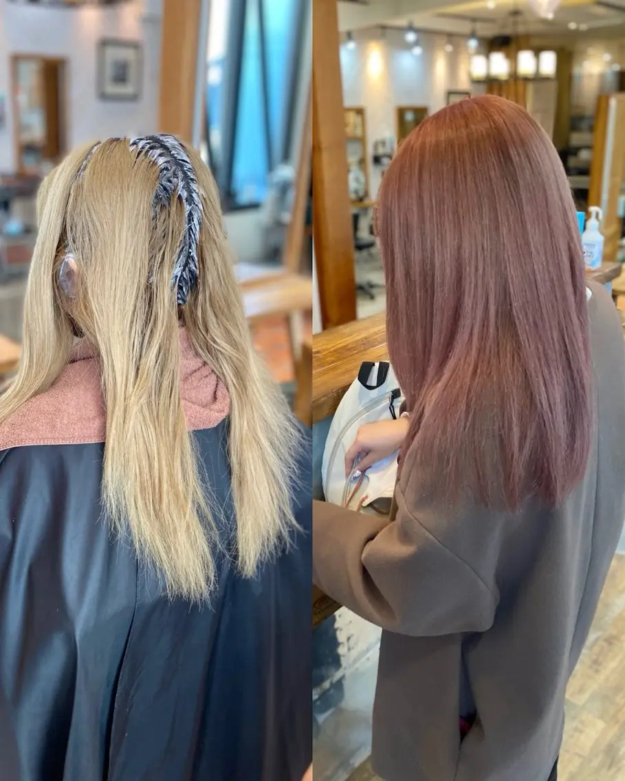 セミロング カット ヘアカラー 木村丈晴✂️ご来店 お待ちしてます😊のヘアスタイル