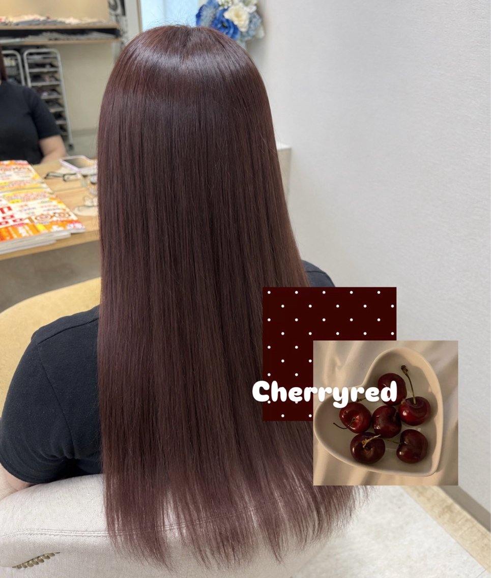 カラー カット ヘアカラー トリートメント みほ/赤み消し透明感 カラー/姪浜のヘアスタイル