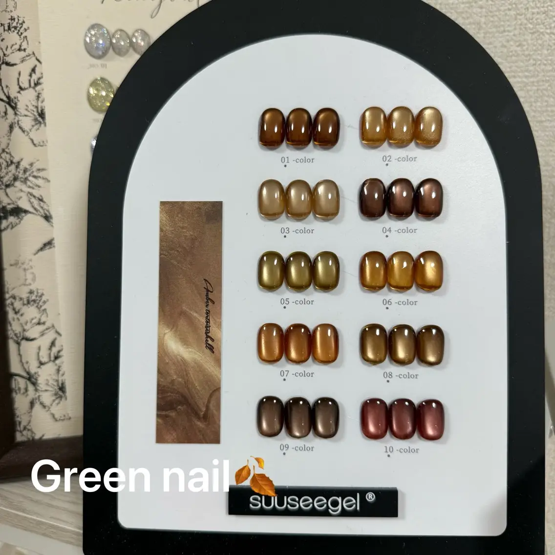 ネイル マグネットネイル ハンドネイル GreenNail salonパラジェルのネイルデザイン