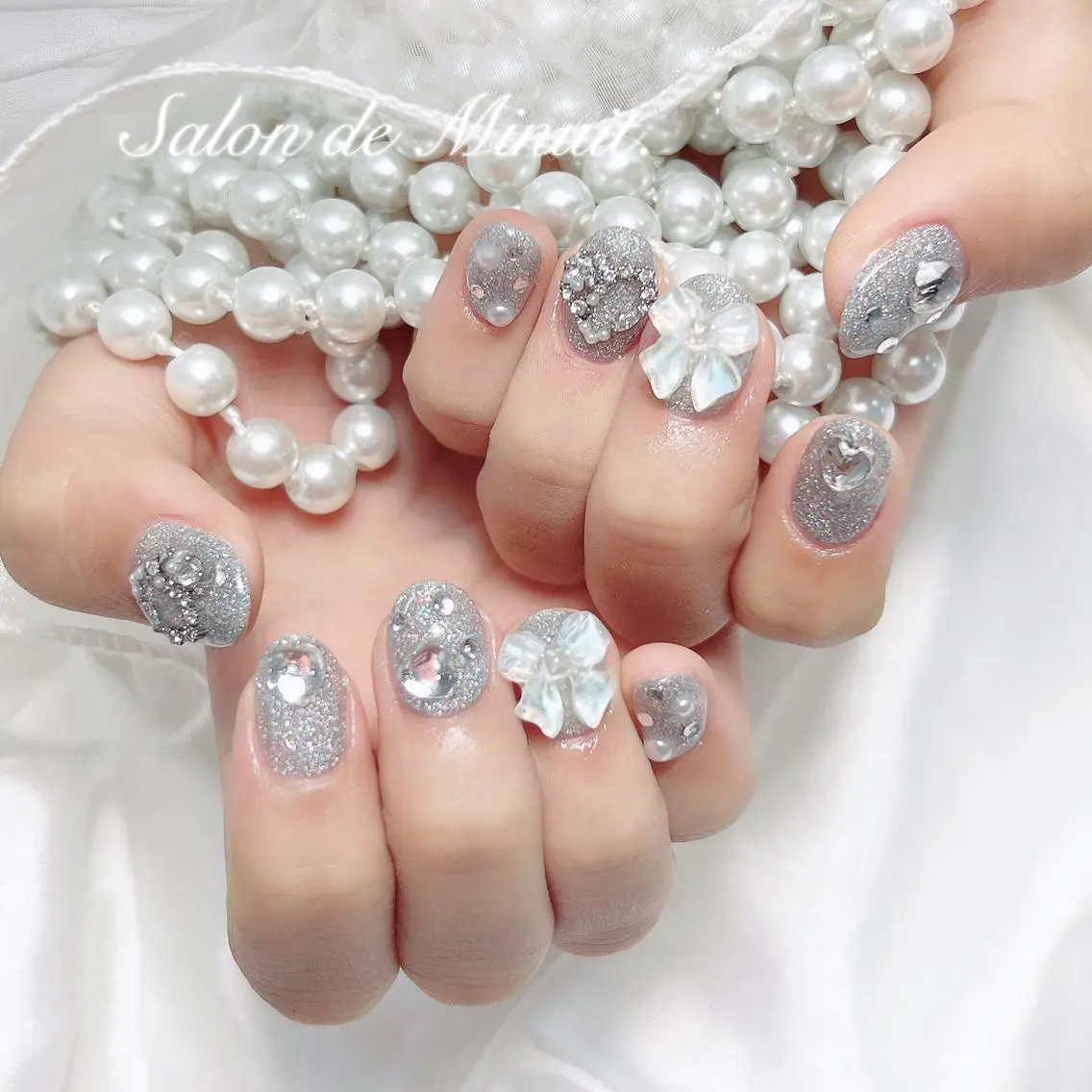 🎀画像持込OK【Hand】持ち込みデザイン120分やり放題8980 (時間内でアート、大きいパーツ8本程度)🎀の写真