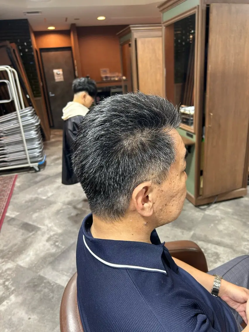 ショート メンズ 衛藤 星芭／カット無料天神のヘアスタイル
