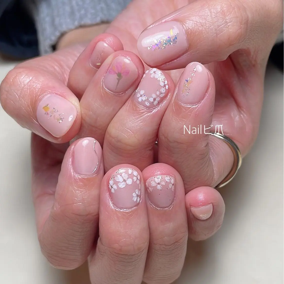 ネイル アートネイル Nail ビ爪のネイルデザイン
