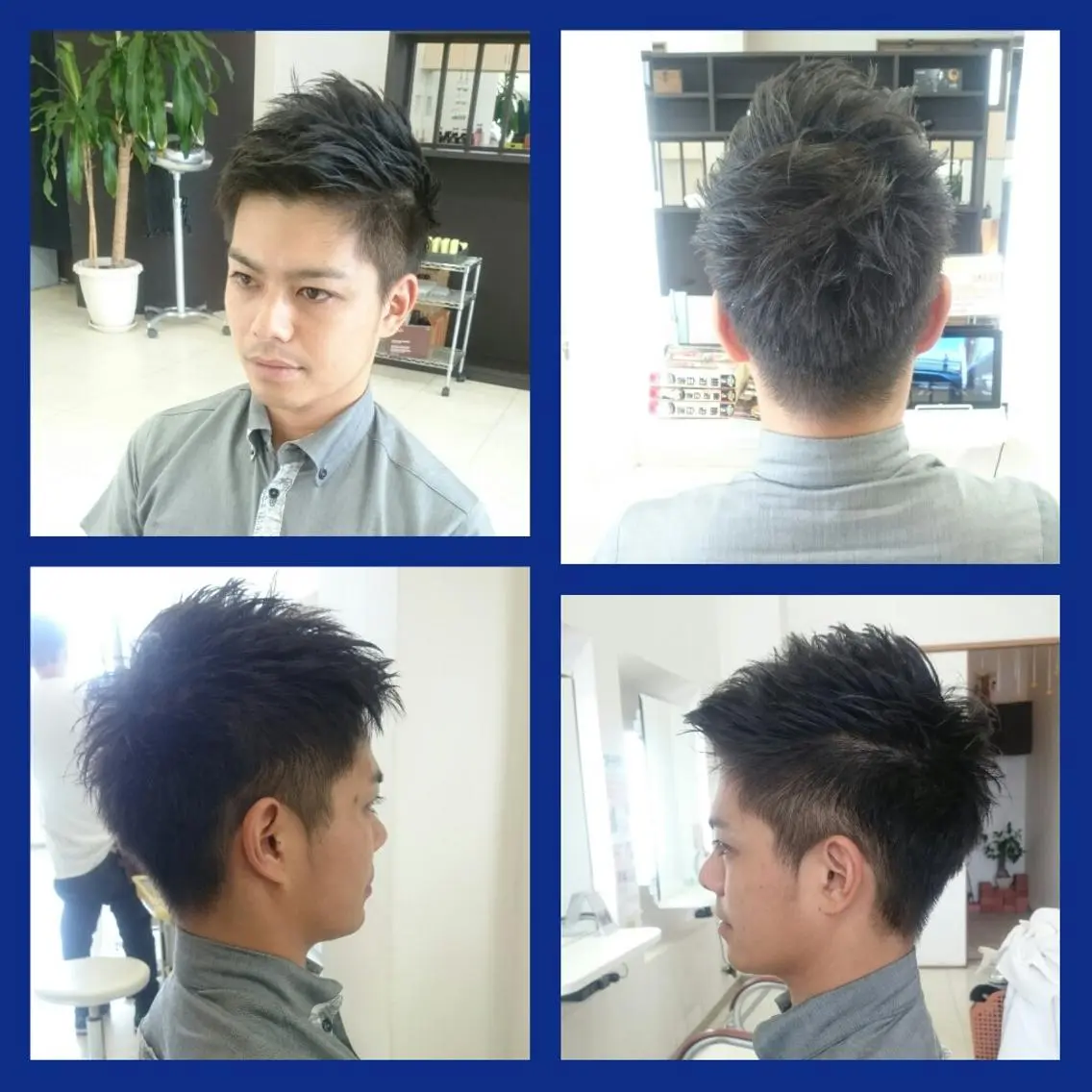 ショート メンズ キンジョウ エナミのヘアスタイル