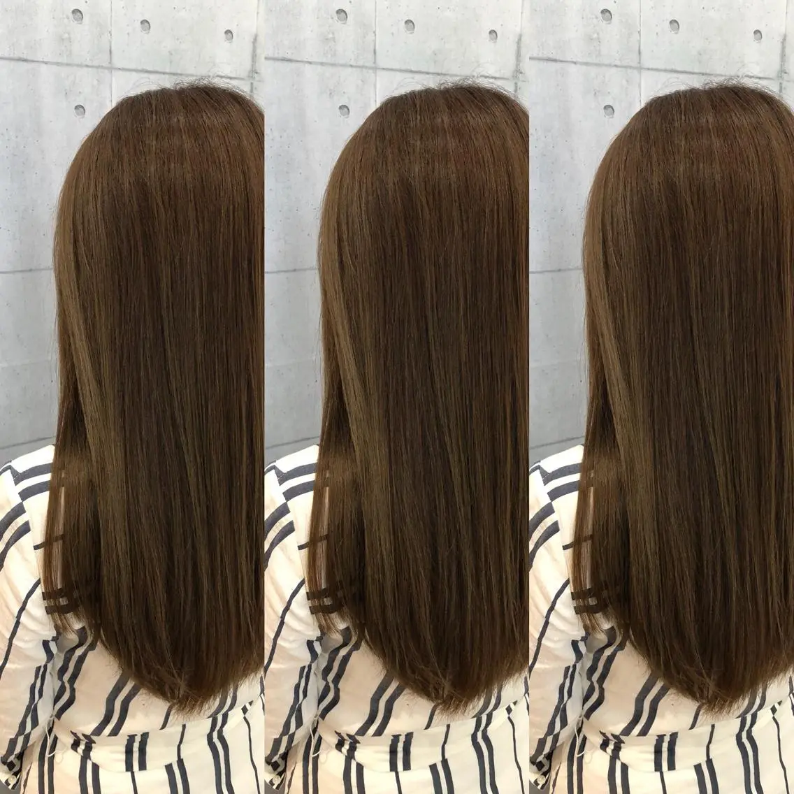 ロング カラー カット ヘアカラー 金沢 広美のヘアスタイル