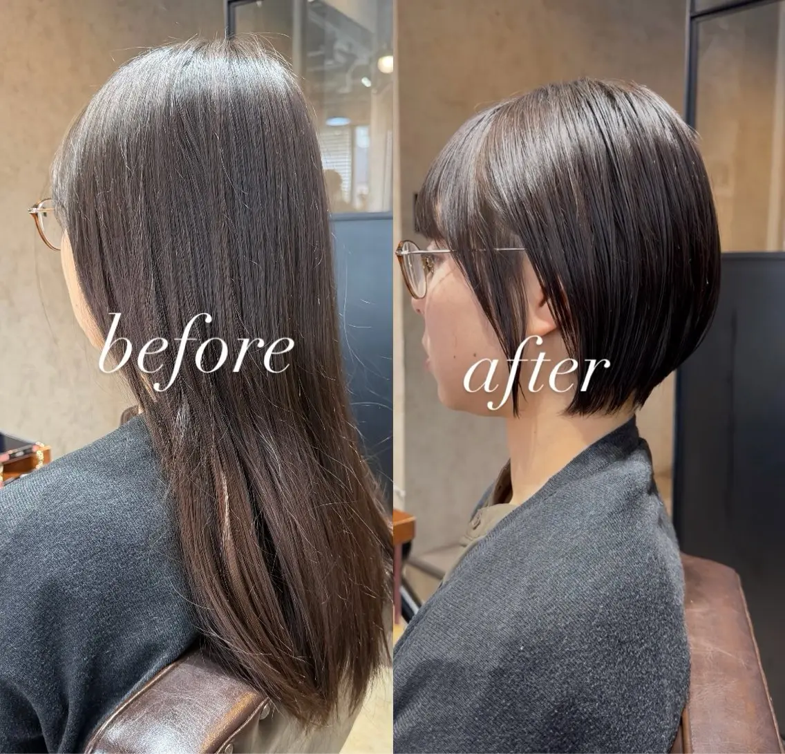 ショート 韓国レイヤー/ ショート Eightのヘアスタイル