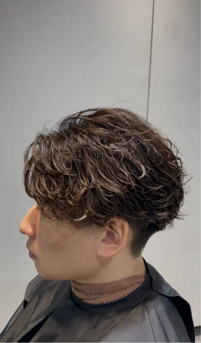 ショート メンズ メンズパーマ パーマ 菅野 智敬のヘアスタイル
