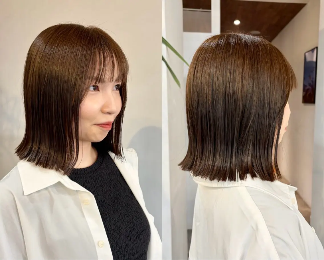 ショート カラー カット ヘアカラー トリートメント 下河 宗太のヘアスタイル