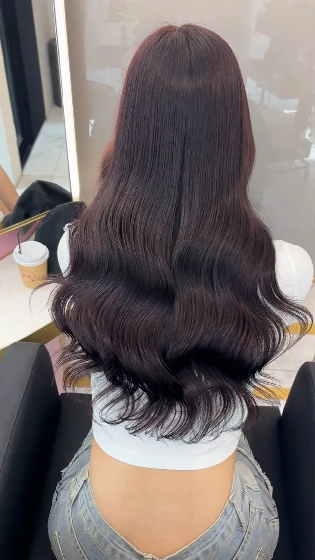 【ミニモ学割】ブリーチなし透明感ワンカラー💟💭+バイカルテ3stepの写真