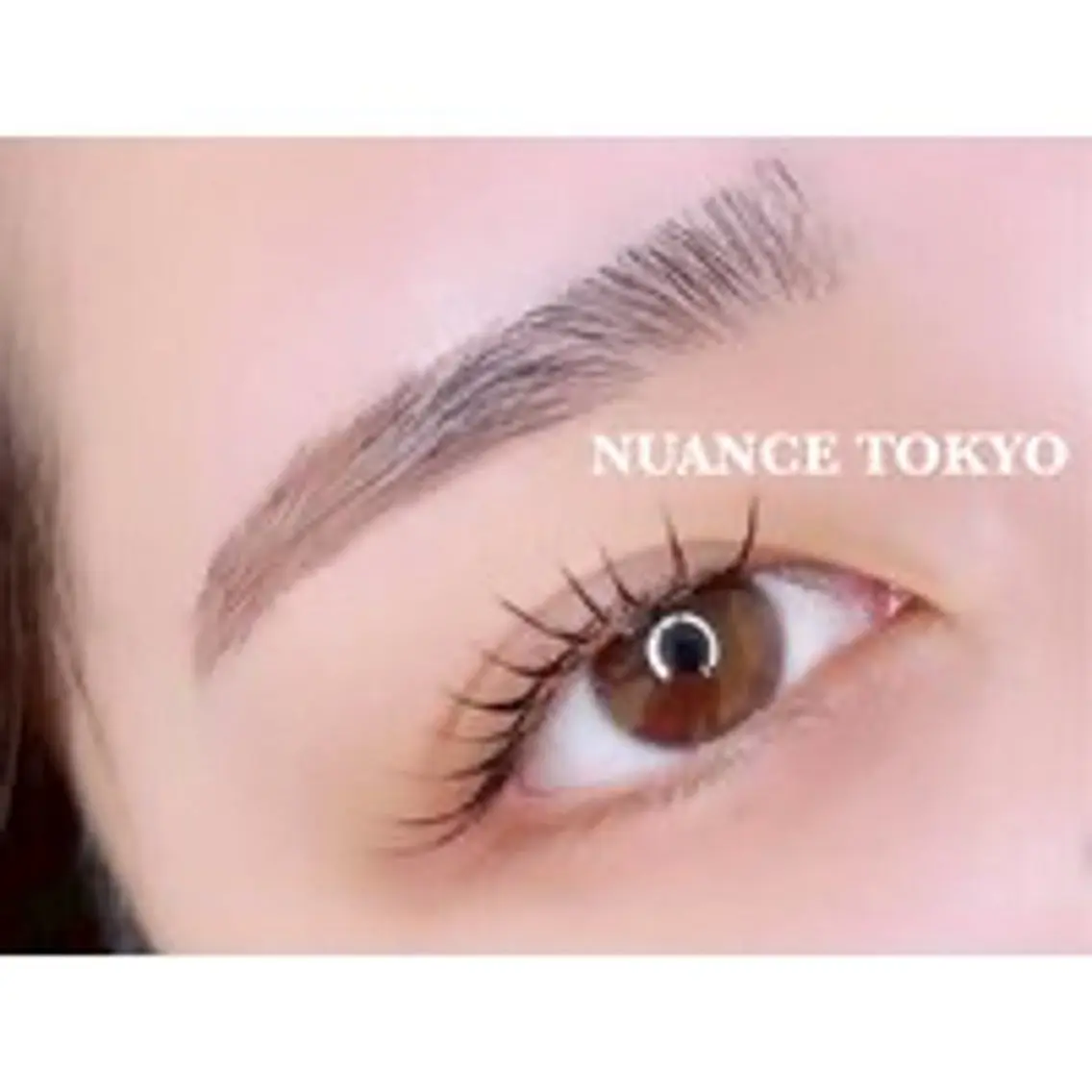 まつ毛パーマ+アイブロウwaxの写真